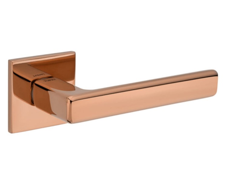 Klamka Tupai 3095 5SQ-161, PVD miedź polerowana.jpg