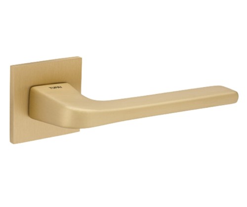 Klamka Tupai 4007 5SQ-158, mosiądz satyna mat.jpg