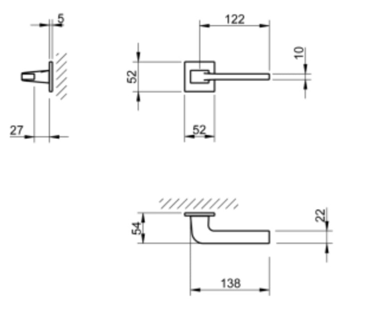 Klamka Tupai 4007 5SQ - rysunek techniczny.jpg