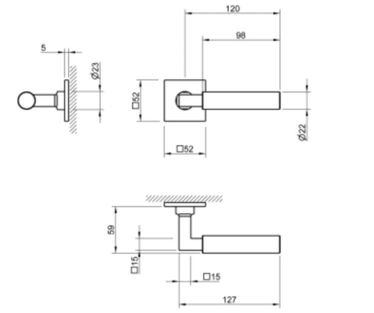 Klamka Tupai 4071 5SQ - rysunek techniczny.jpg