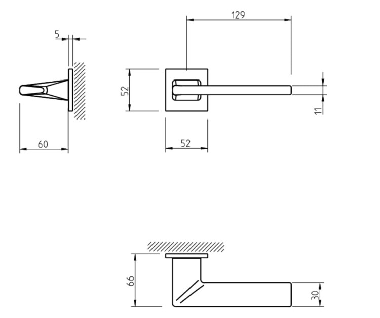 Klamka Tupai 4140 5SQ - rysunek techniczny 1.jpg