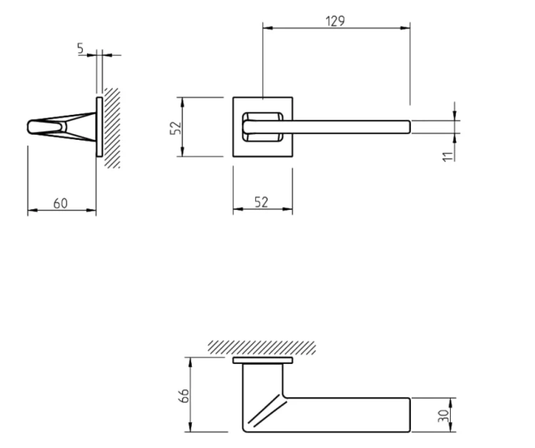 Klamka Tupai 4140 5SQ - rysunek techniczny 1.jpg
