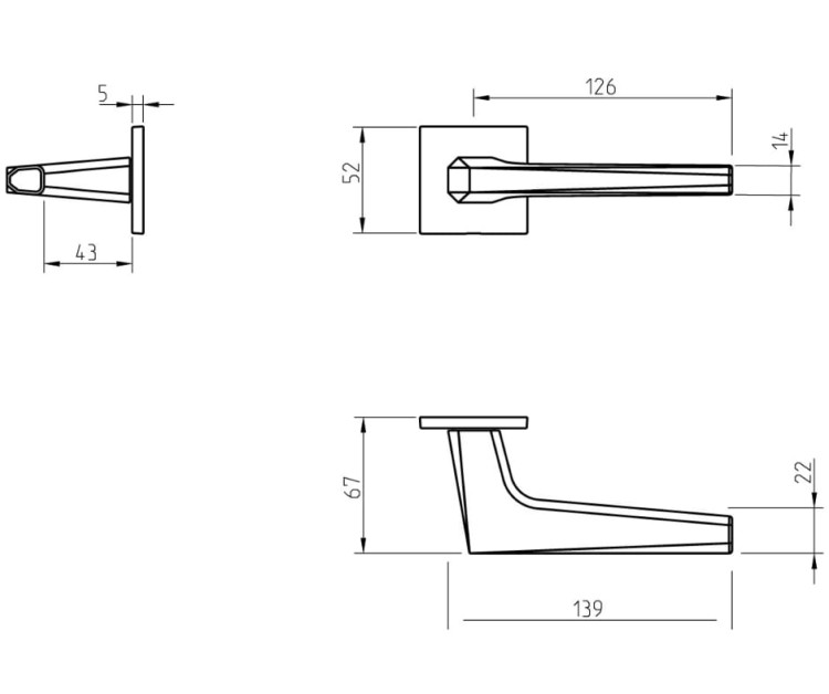Klamka Tupai 4151 5SQ - rysunek techniczny.jpg