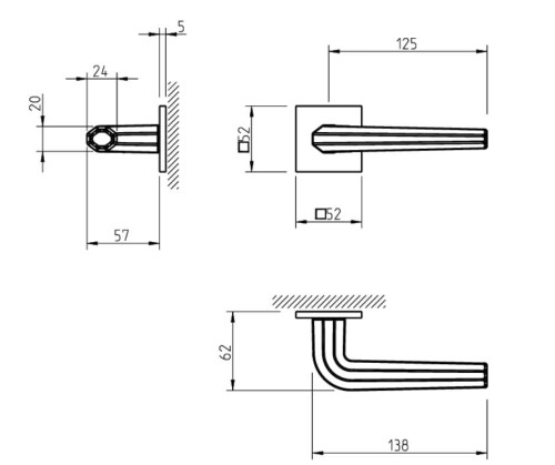 Klamka Tupai 4160 5SQ - rysunek techniczny.jpg